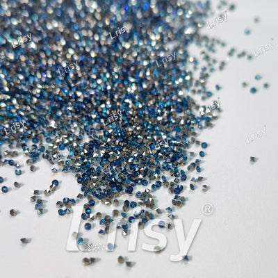 0.8-1mm Swaro Blue Pointed Back Rhinestones PRS705