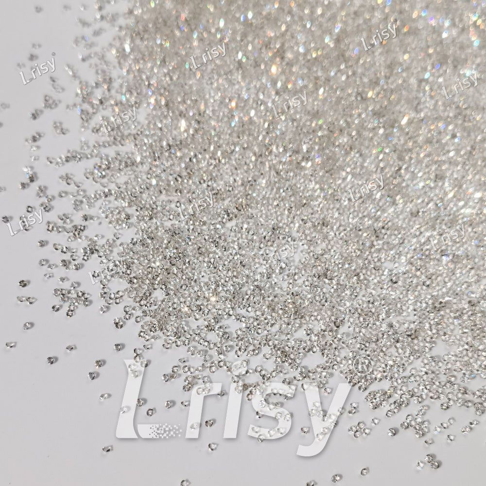 0.8-1mm Swan White Pointed Back Rhinestones PRS101