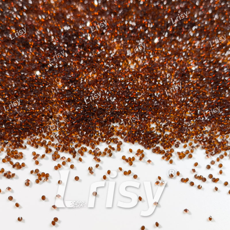 0.8-1mm Smoked Topaz Pointed Back Rhinestones PRS014