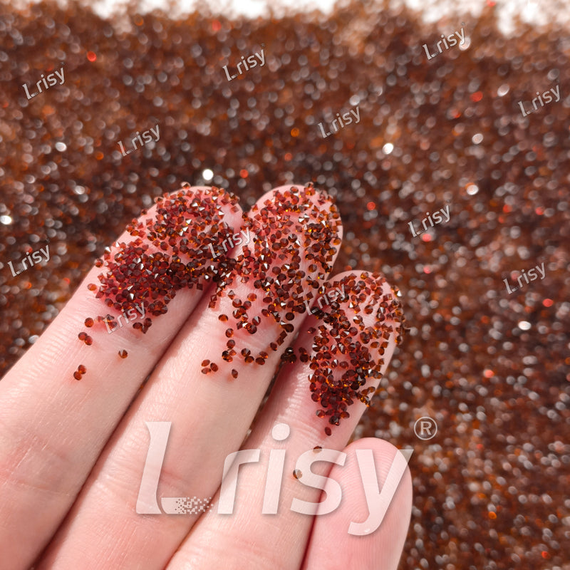 0.8-1mm Smoked Topaz Pointed Back Rhinestones PRS014