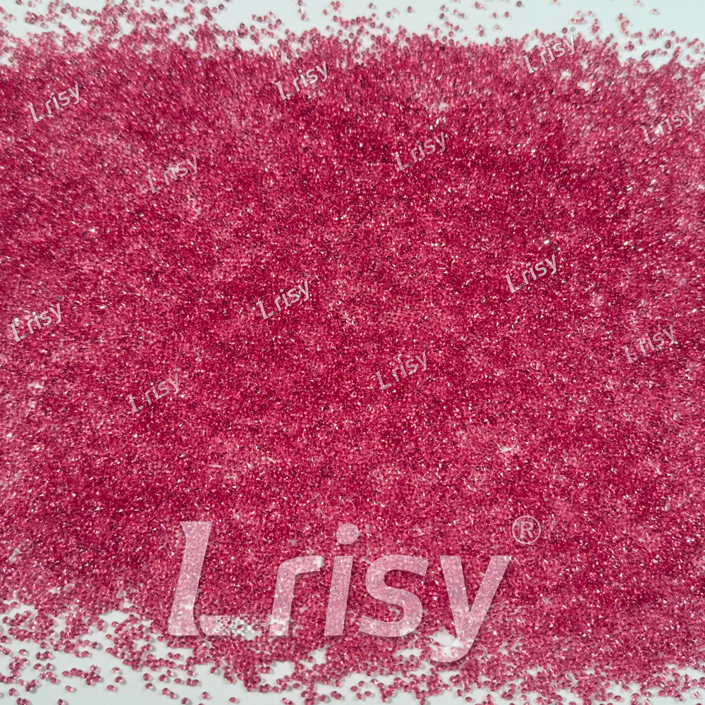 0.8-1mm Rose Red Pointed Back Rhinestones PRS023