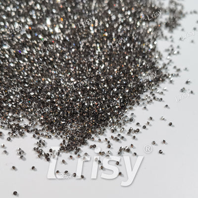 0.8-1mm Mineral Gray Pointed Back Rhinestones PRS1002