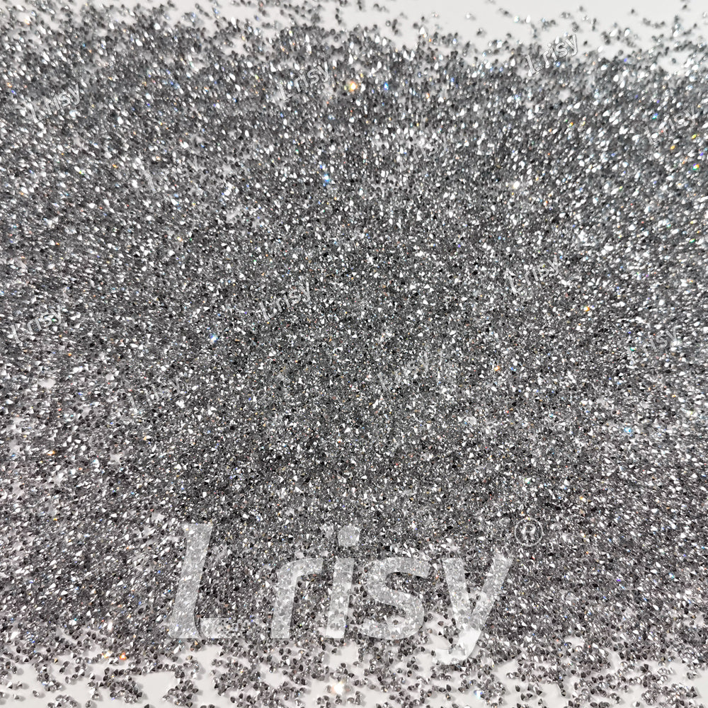 0.8-1mm Silver Ore Pointed Back Rhinestones PRS035