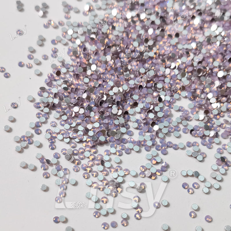 1.9-2.1mm Pink Opal Flat back Rhinestones FBRS029