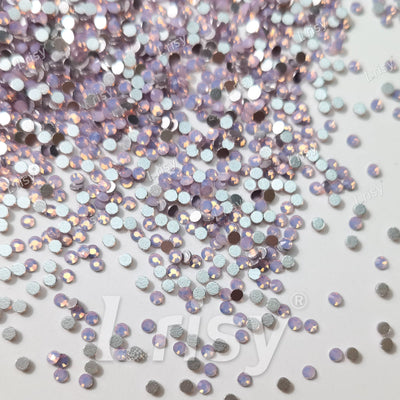 7mm Round Flat-back Rhinestones Purple Pkg/192 