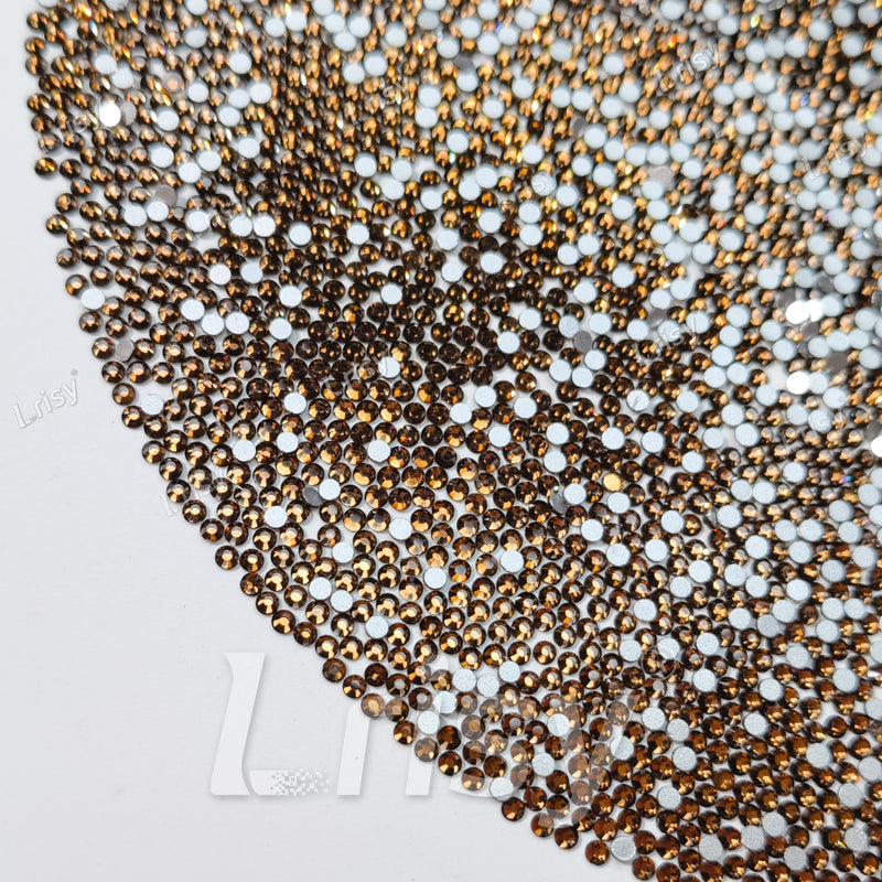 1.9-2.1mm Smoked Topaz Flat Back Rhinestones FBRS014