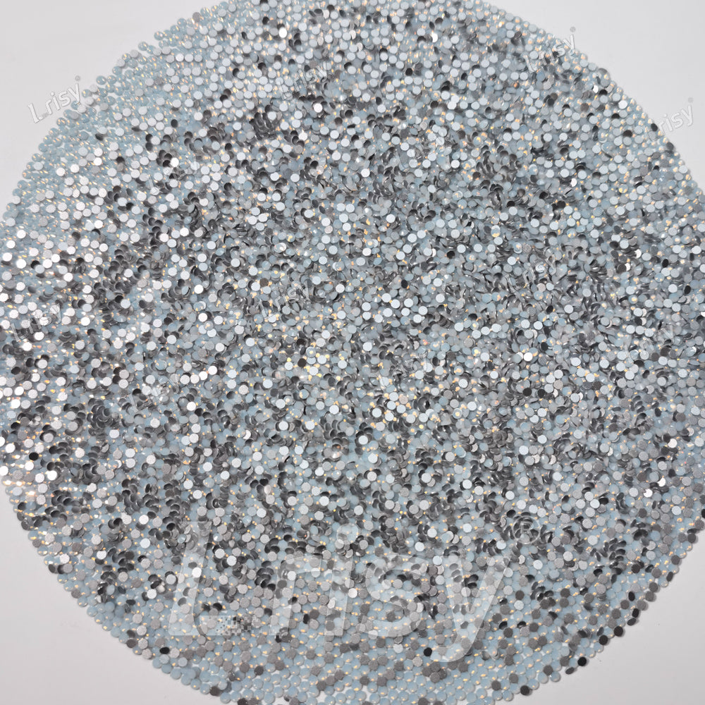 1.9-2.1mm Snow Opal Flat Back Rhinestones FBRS026