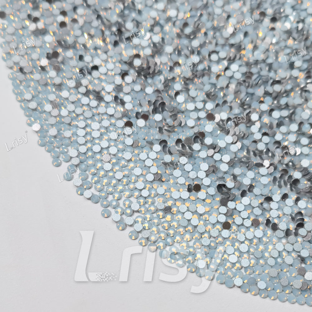1.9-2.1mm Snow Opal Flat Back Rhinestones FBRS026