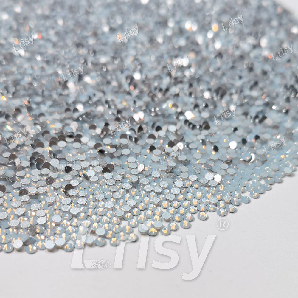 1.9-2.1mm Snow Opal Flat Back Rhinestones FBRS026