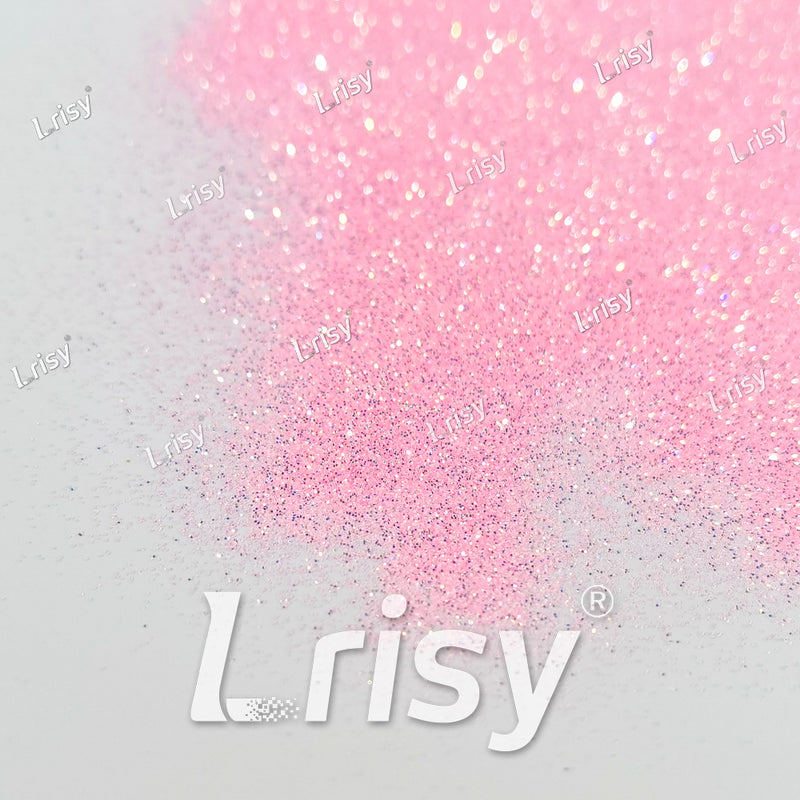 0.2mm Fluorescent Tender Pink Iridescent Glitter BBS001