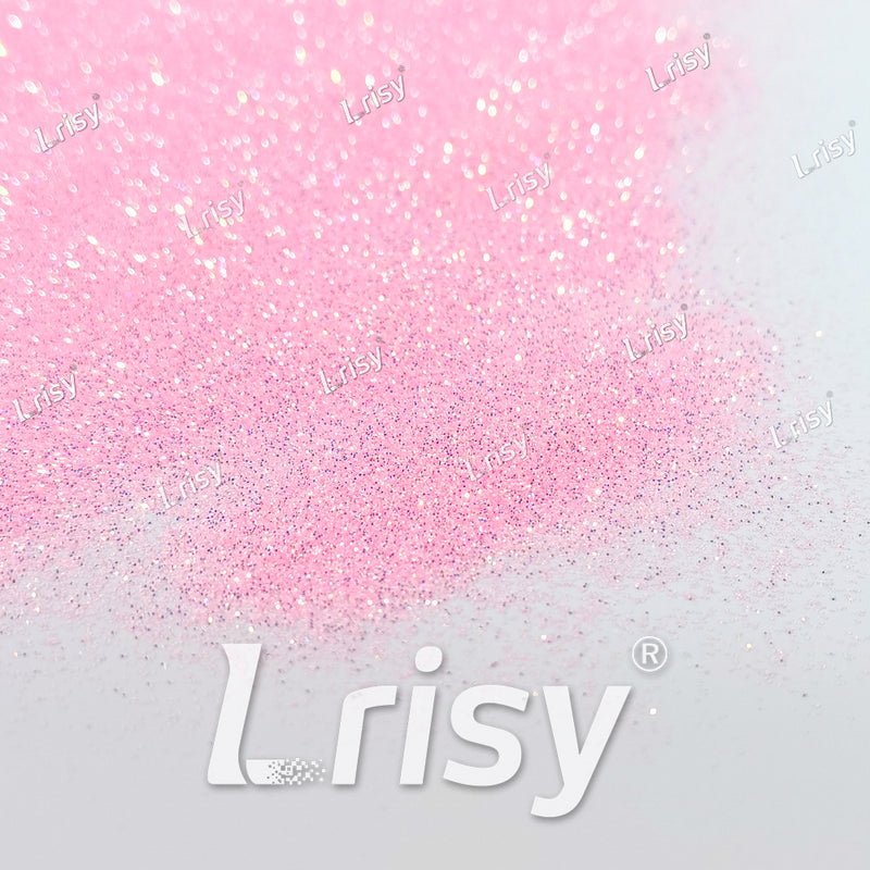 0.2mm Fluorescent Tender Pink Iridescent Glitter BBS001