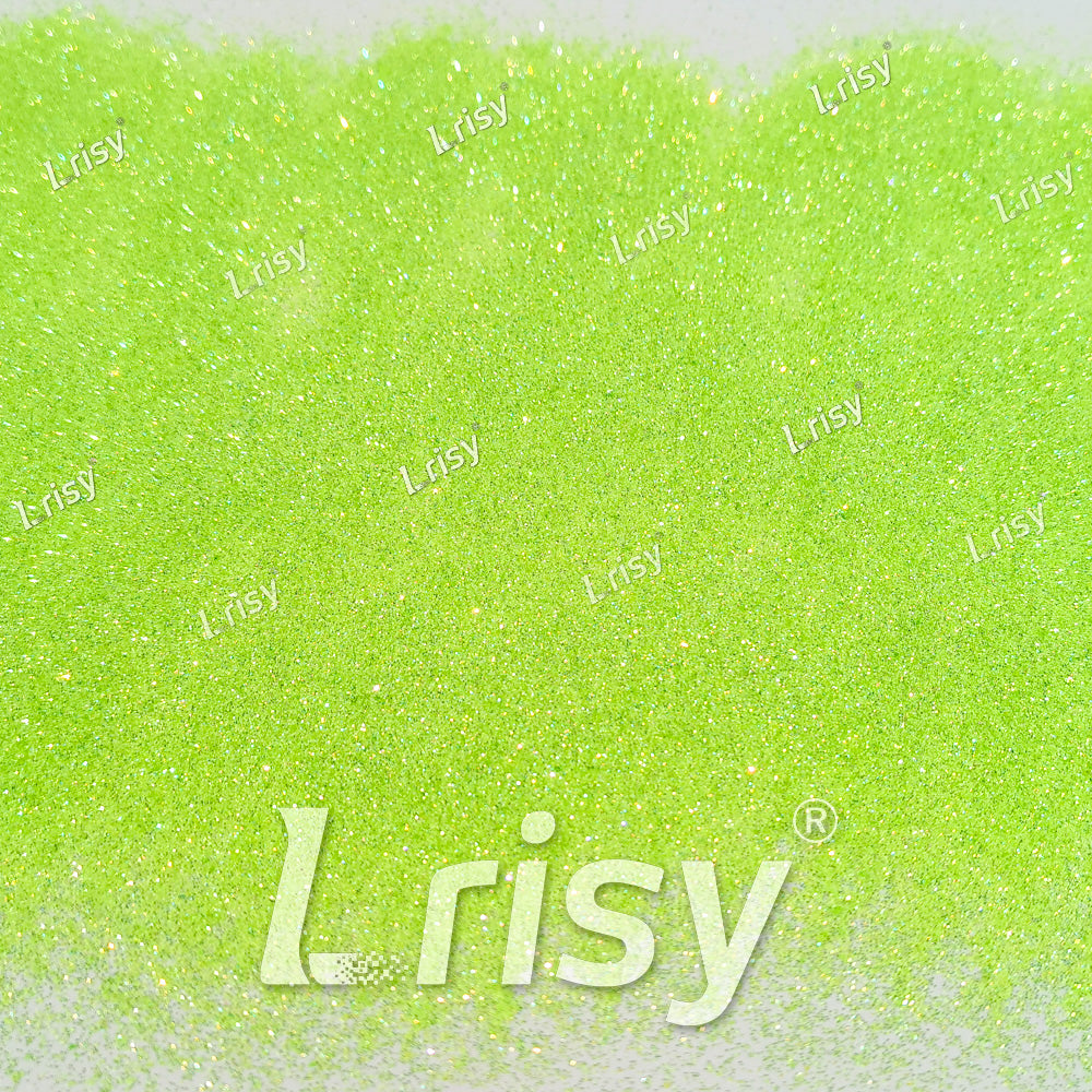 0.2mm Fluorescent Early Spring Green Iridescent Glitter BBS006