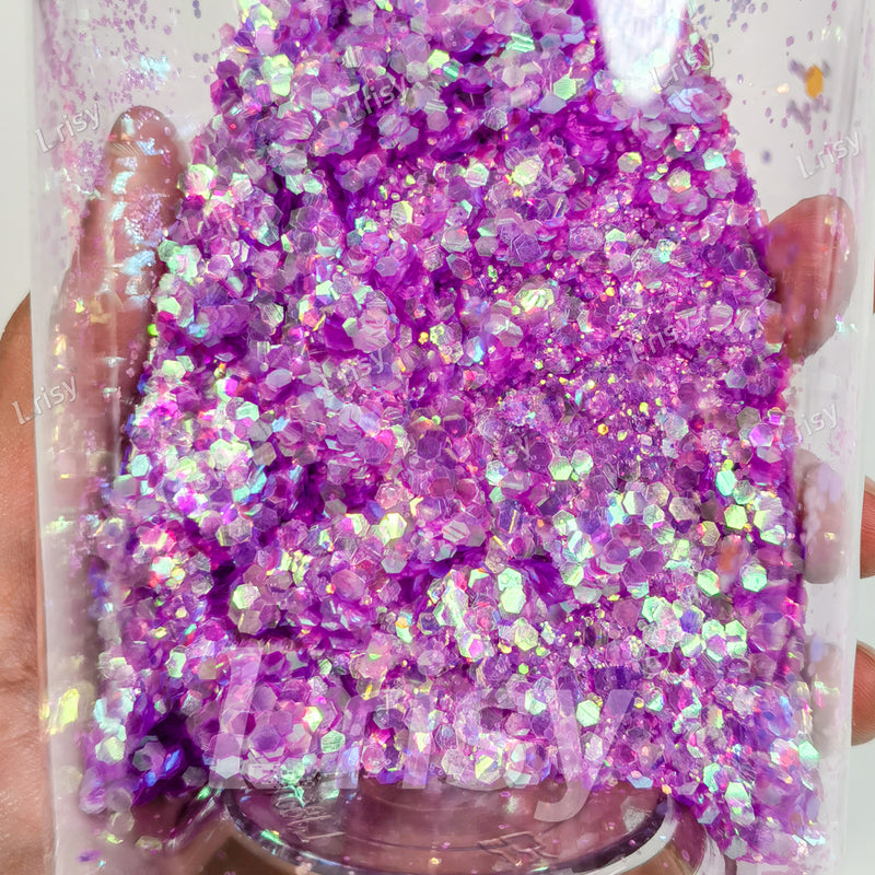Fluorescent Thistle General Mixed Iridescent Glitter BLC14