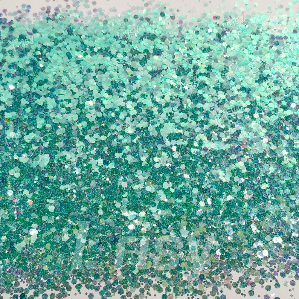 Fluorescent Mint General Mixed Iridescent Glitter BLC25