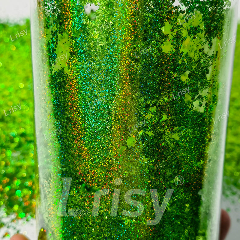 Starlight Holographic Spring Green General Mixed Glitter GLB0612