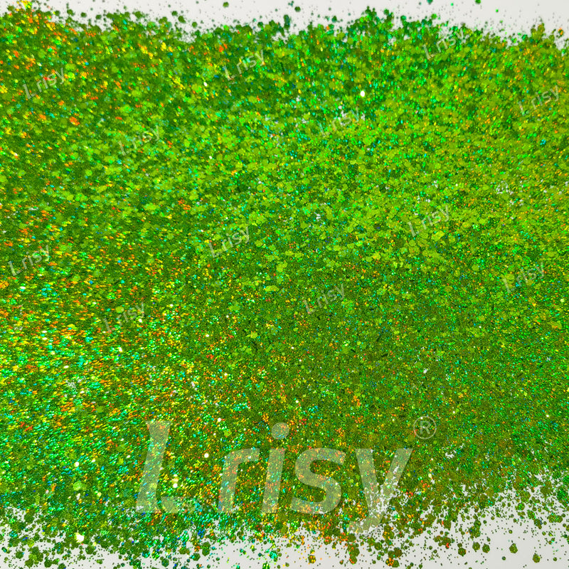 Starlight Holographic Spring Green General Mixed Glitter GLB0612