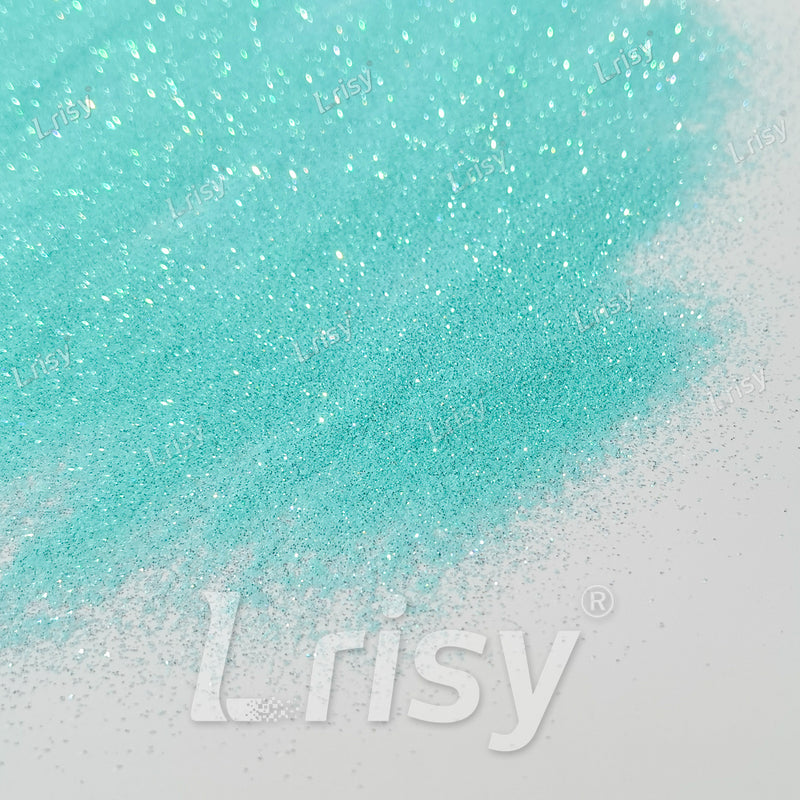 0.2mm Fluorescent Mint Iridescent Fine Glitter BLC25