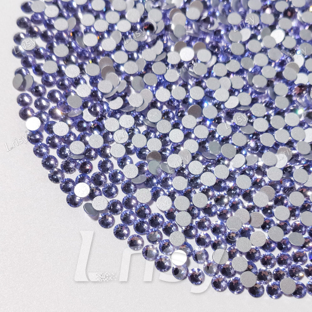 4.6-4.8mm Light Violet Flat back Rhinestones FBRS095