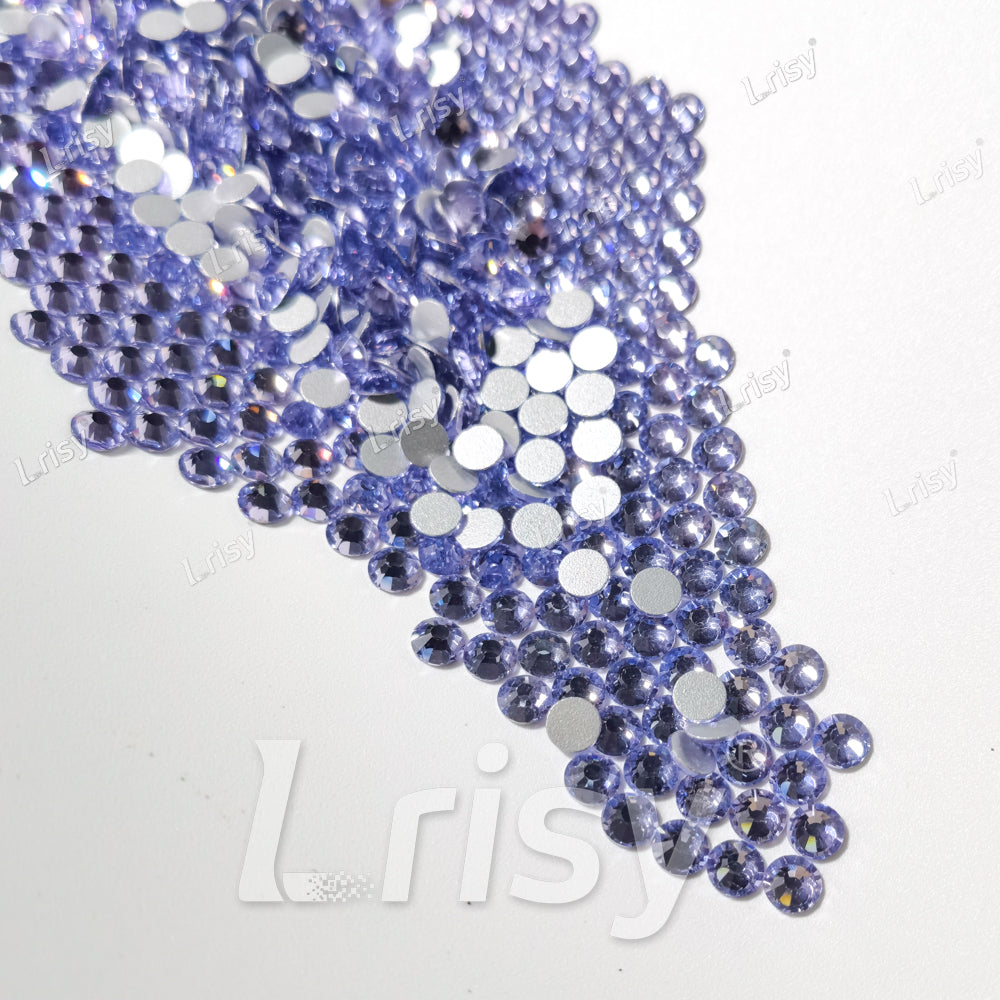 4.6-4.8mm Light Violet Flat back Rhinestones FBRS095