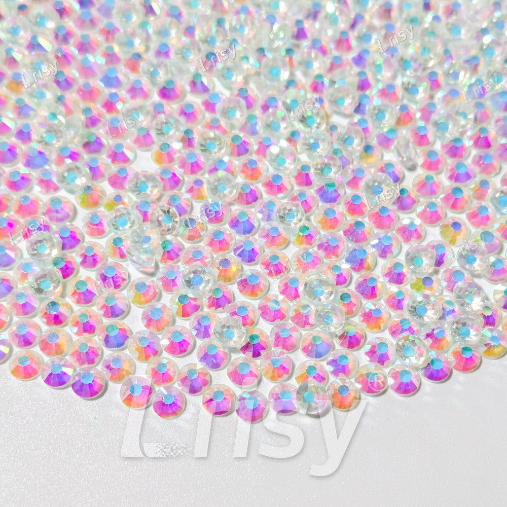 4.6-4.8mm Dream Blue Crystal Flat back Rhinestones FBRS043