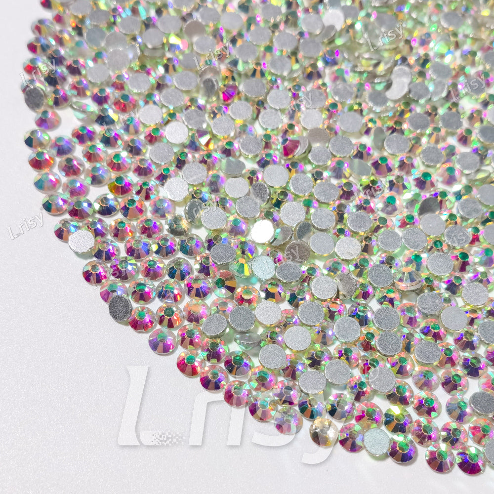 4.6-4.8mm Crystal Iridescent Flat back Rhinestones FBRS031