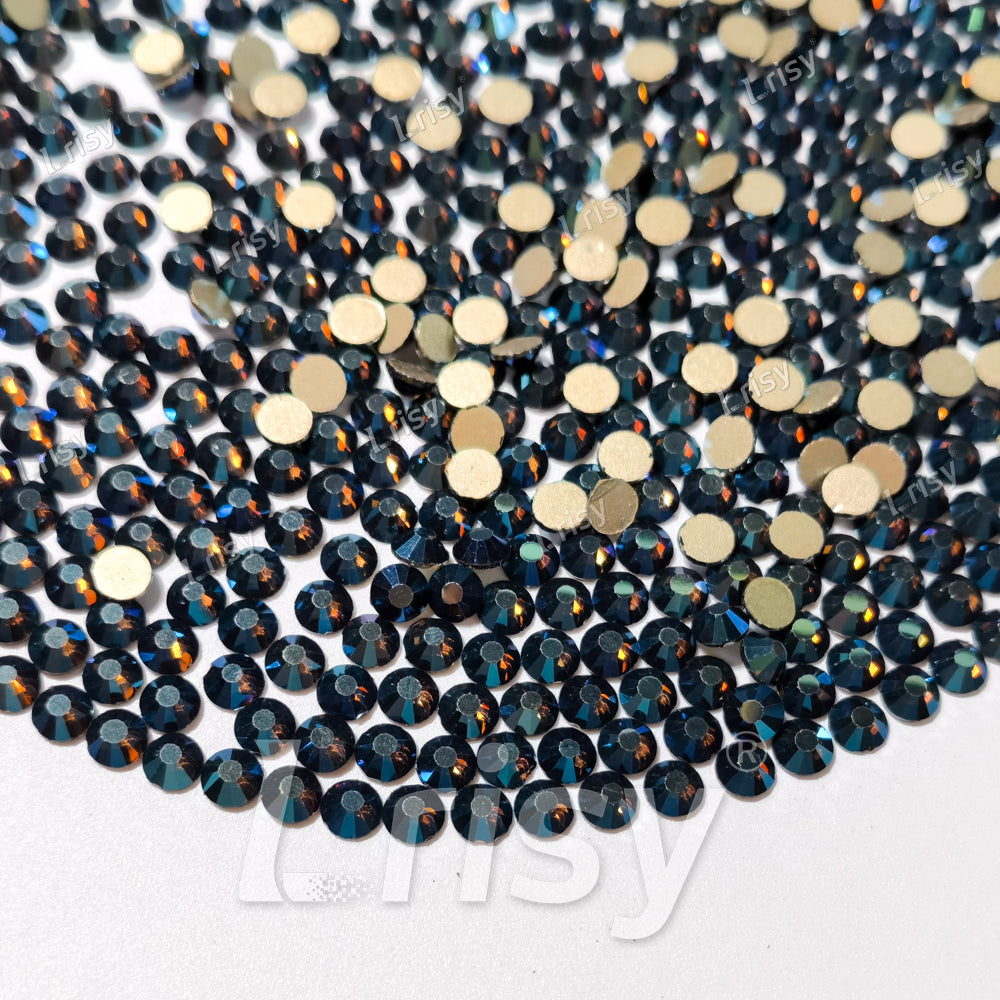 4.6-4.8mm Blue Phantom Flat back Rhinestones FBRS038