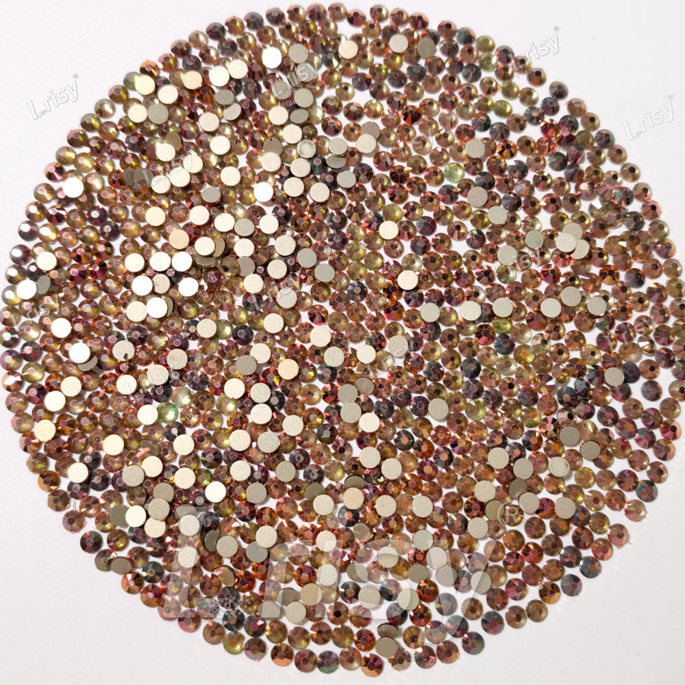 4.6-4.8mm Magic Gold Flat back Rhinestones FBRS047