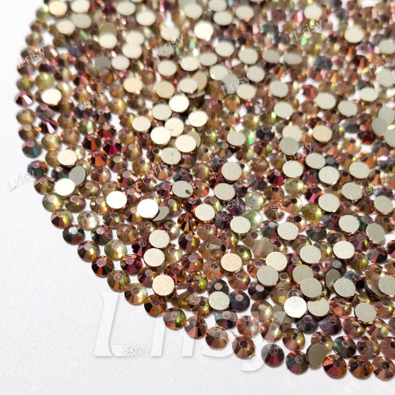 4.6-4.8mm Magic Gold Flat back Rhinestones FBRS047