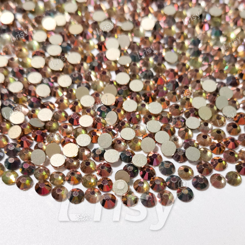 4.6-4.8mm Magic Gold Flat back Rhinestones FBRS047