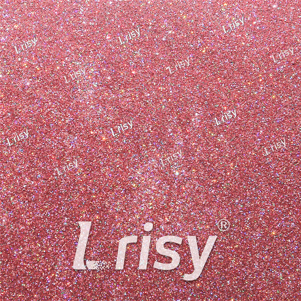 0.2mm Hexagon Shapes Laser Hazy Pink Glitter LB0911