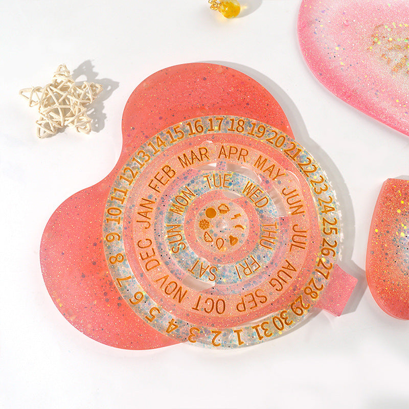 Advent Wall Calendar Silicone Molds For DIY Epoxy Resin M-HJ-RL001