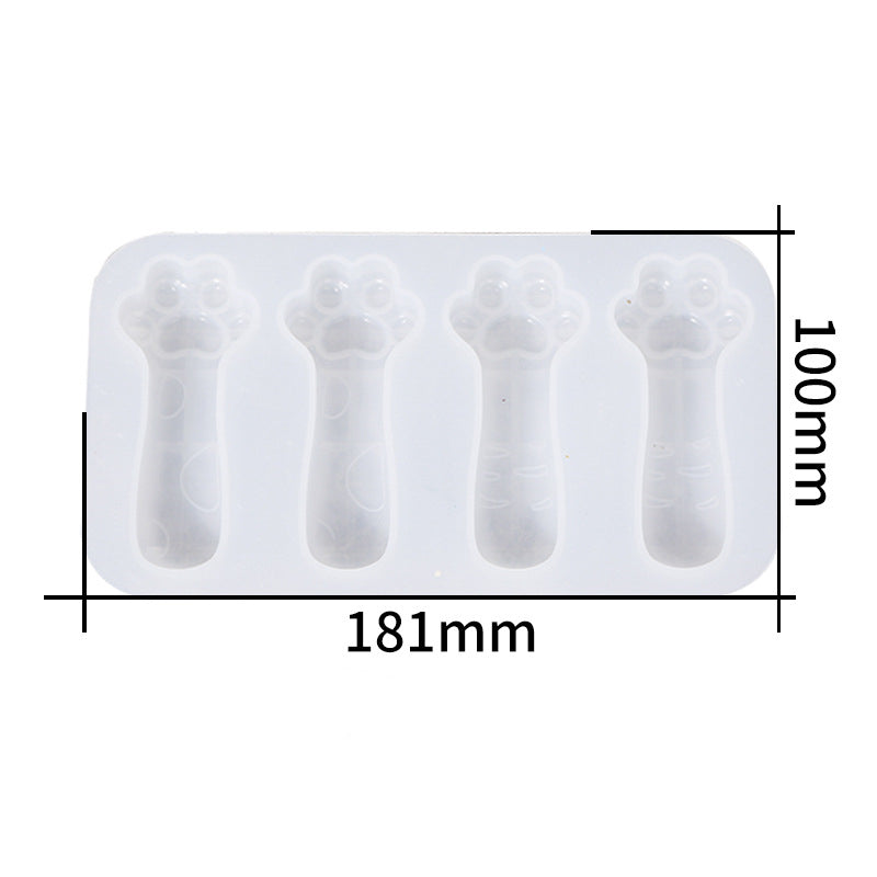Cat Paw Toy Silicone Resin Mold