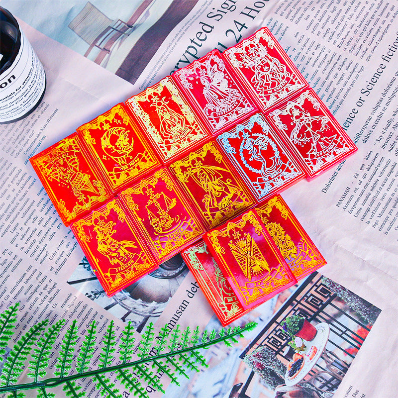 Tarot Cards DIY Jewelry Pendant Silicone Resin Mold M-DYYY-TLP001