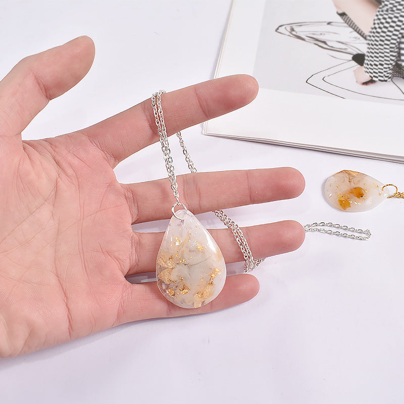 Jewelry Pendant Silicone DIY Necklace Mold For Resin