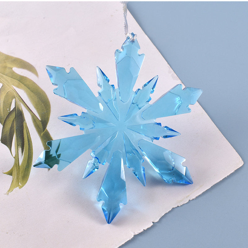 Snowflake Pendant Jewelry Silicone Resin Mold M-YMR-XHDJ009