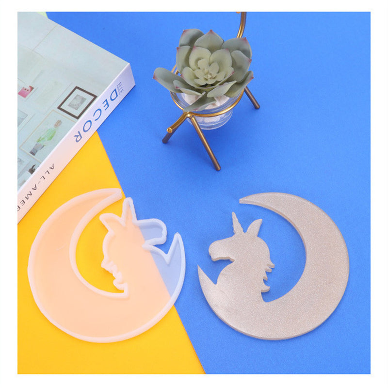 Moon Unicorn Silicone Resin Mold M-LYY-YLP002