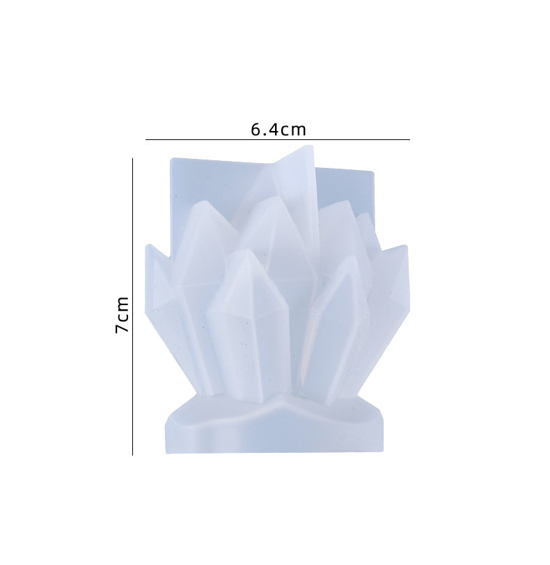 Crystal Cluster Decoration Epoxy Resin Mold M-YMR-SJT001