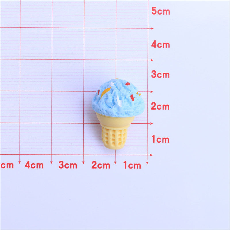 Ice Cream Playfood Resin Slime Charms Cabochons Ornament DIY Crafts 03