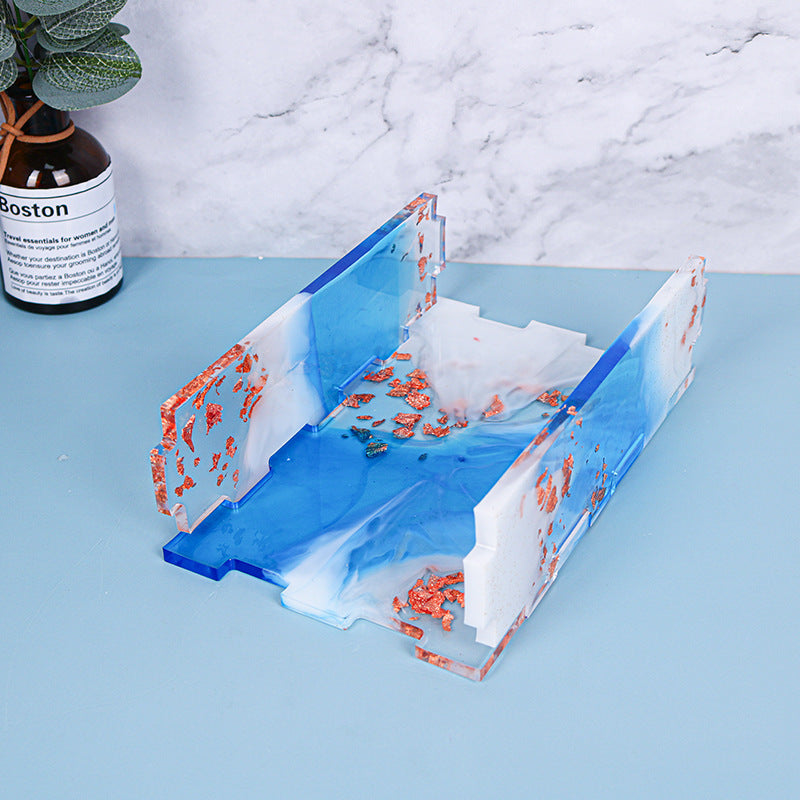 DIY Assemblable Storage Box Resin Silicone Mold M-DYYY-ZZH001