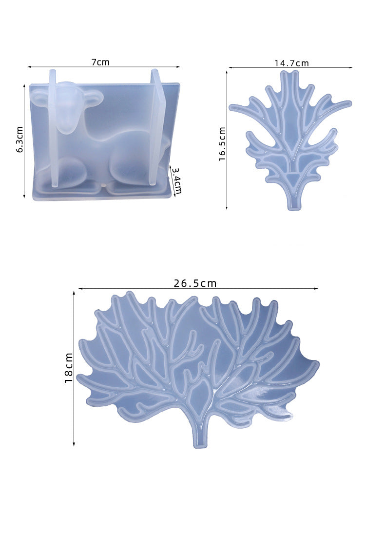 Christmas Series Decoration Pendant Silicone Resin Mold M-YMR-SDGP008