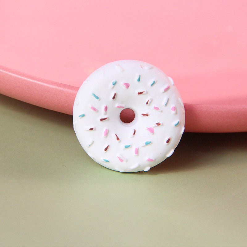 Donut Playfood Resin Slime Charms Cabochons Ornament DIY Crafts 06