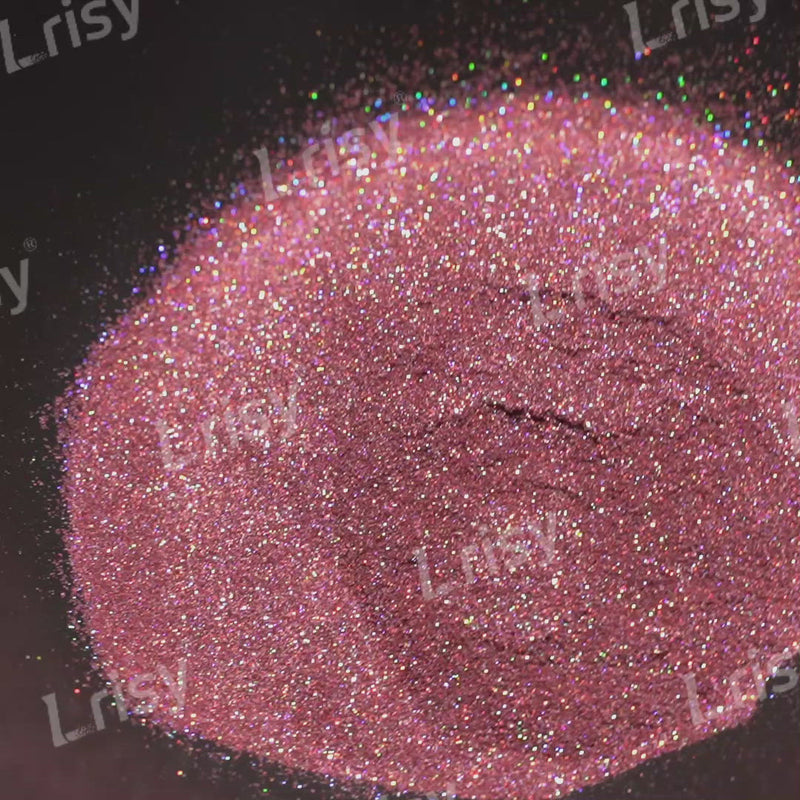 0.2mm Holographic Hazy Pink Extra Fine Glitter (Ultra-thin) LB0911