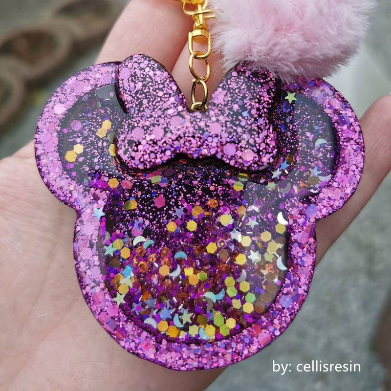 General Mixed Holographic Pink Glitter Hexagon Shaped LB0901