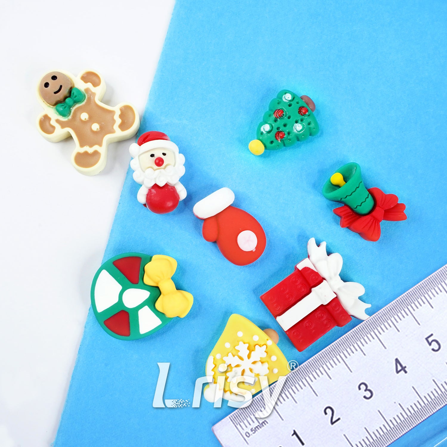 Lrisy Slime Charms Cabochons Jewelry Resin Ornament Accessories Set